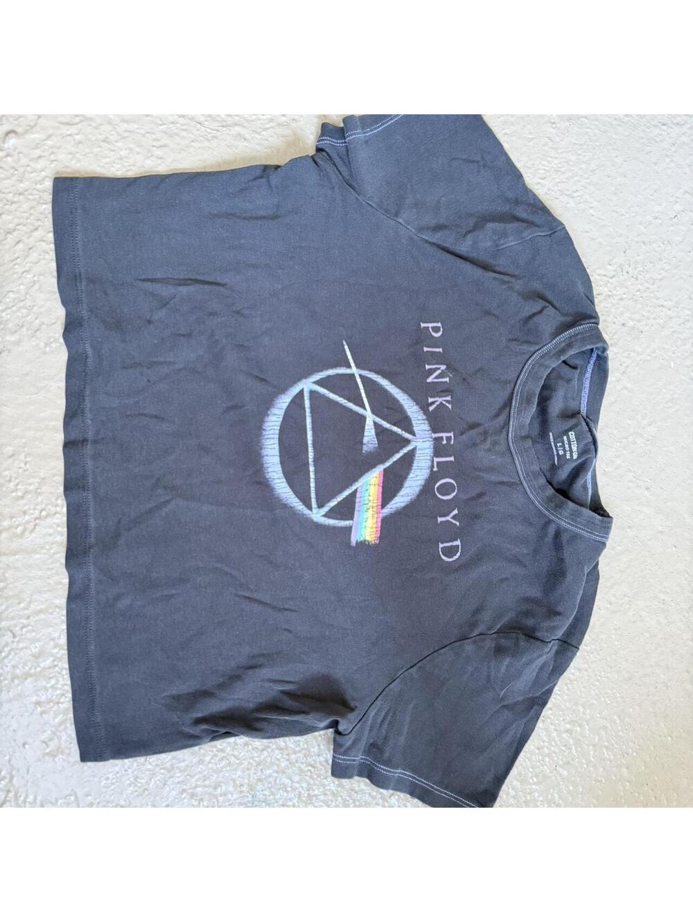 Cotton On Women's Black and Grey Tshirt